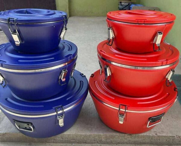 Bacs alimentaires empilables