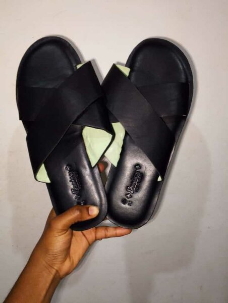 Unisex Leather slippers