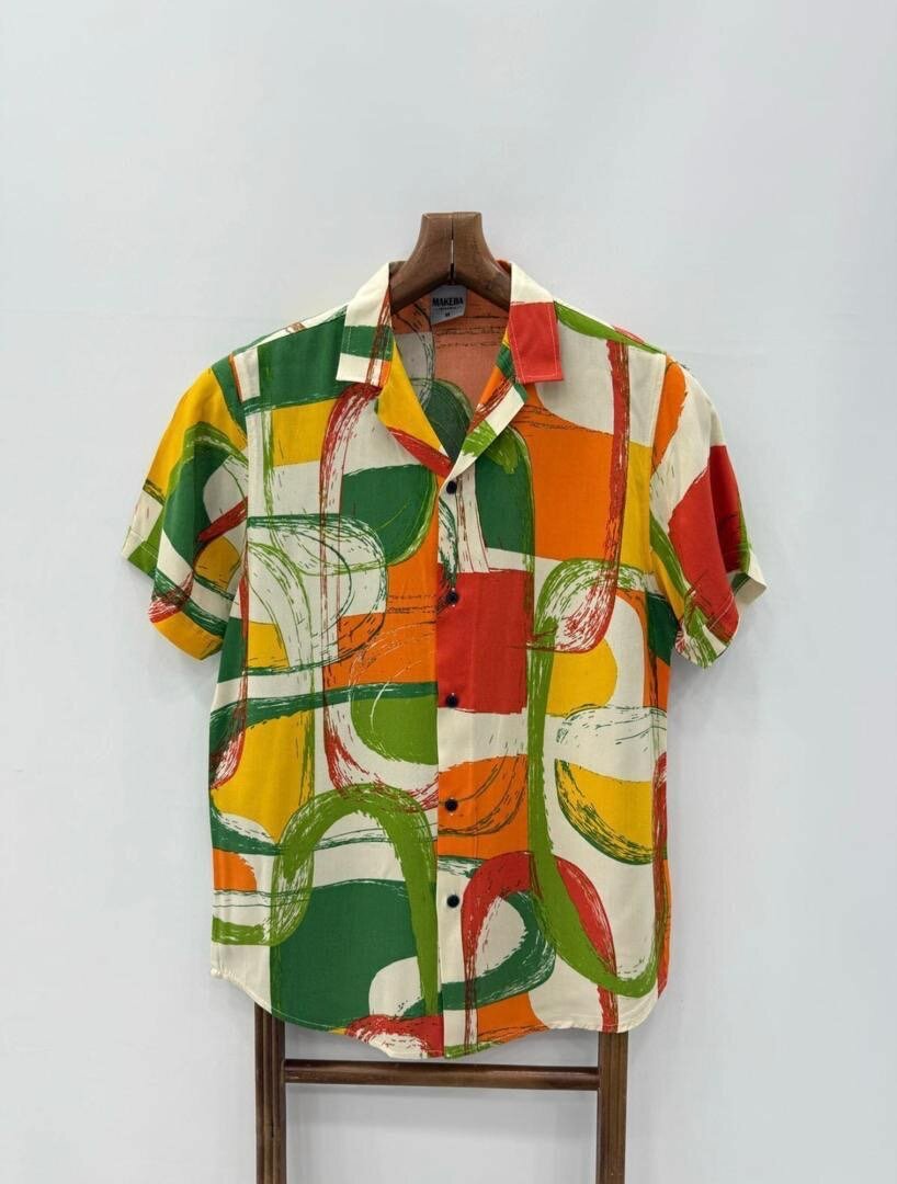 Chemise Homme Imprimé Moderne