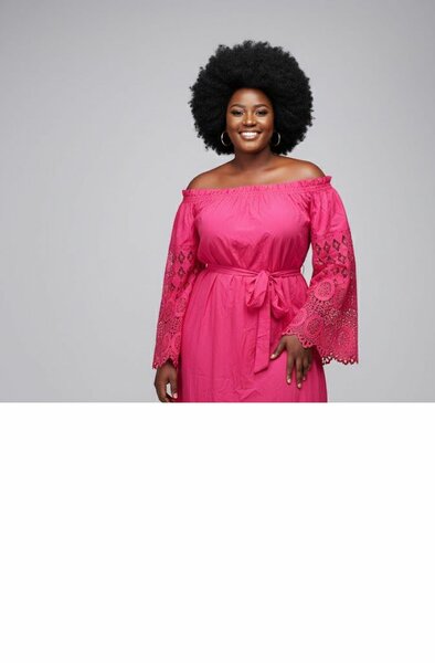 Robe Femme Épaule Dénudée Élégante