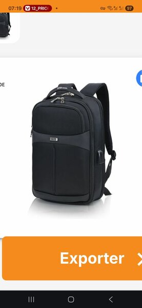 Sac à dos polyvalent professionnel