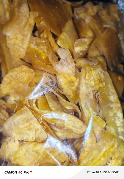 Chips de banane croustillants