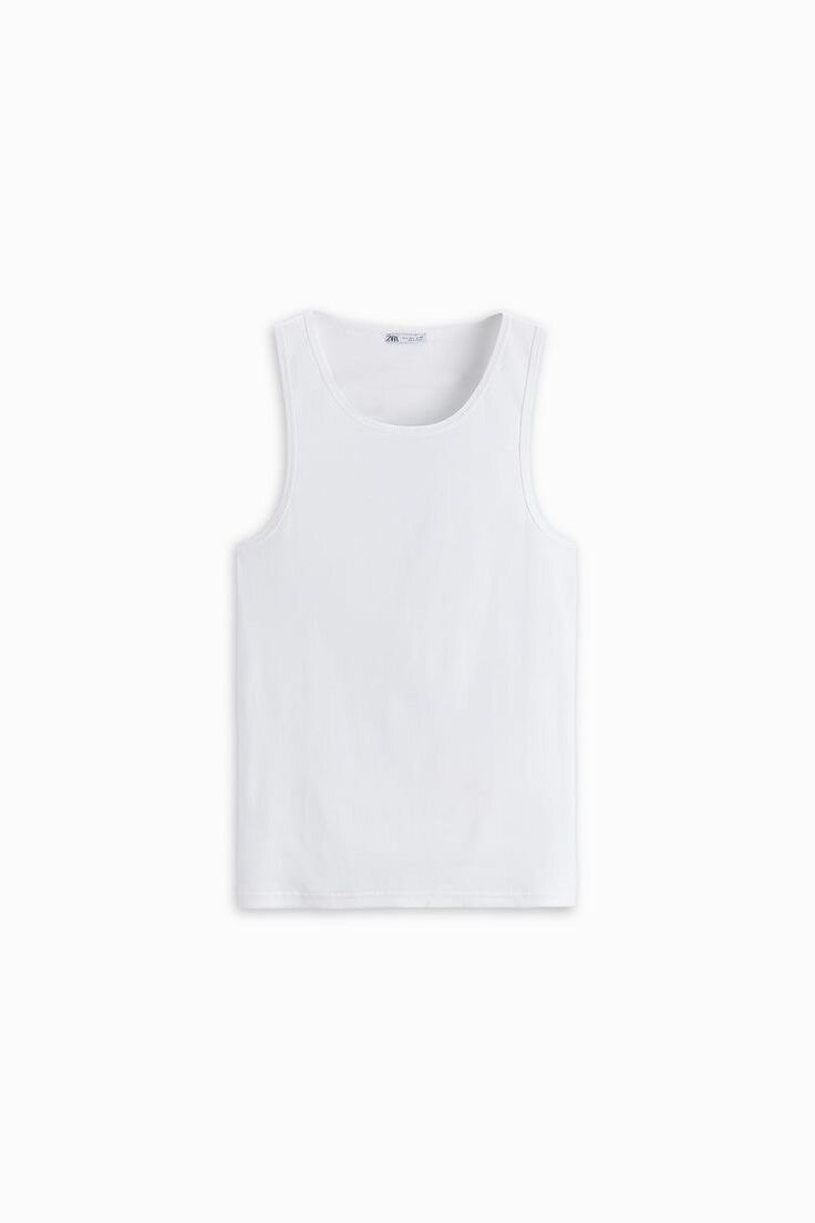 Quality Plain cotton singlet