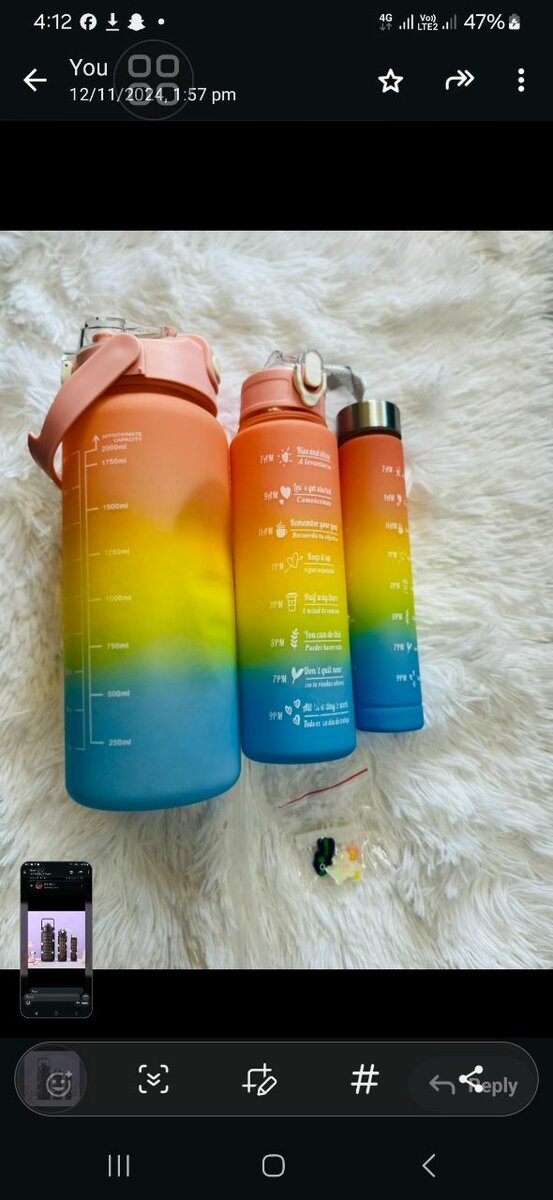 3 in one bottle set