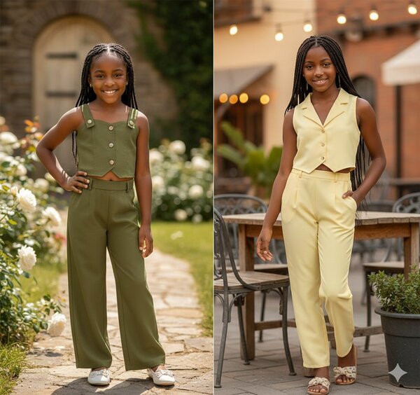 Ensemble élégant pour filles