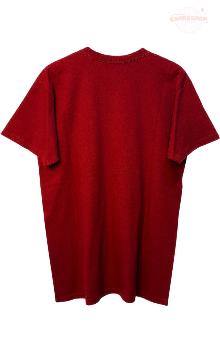 T-shirt rouge classique homme