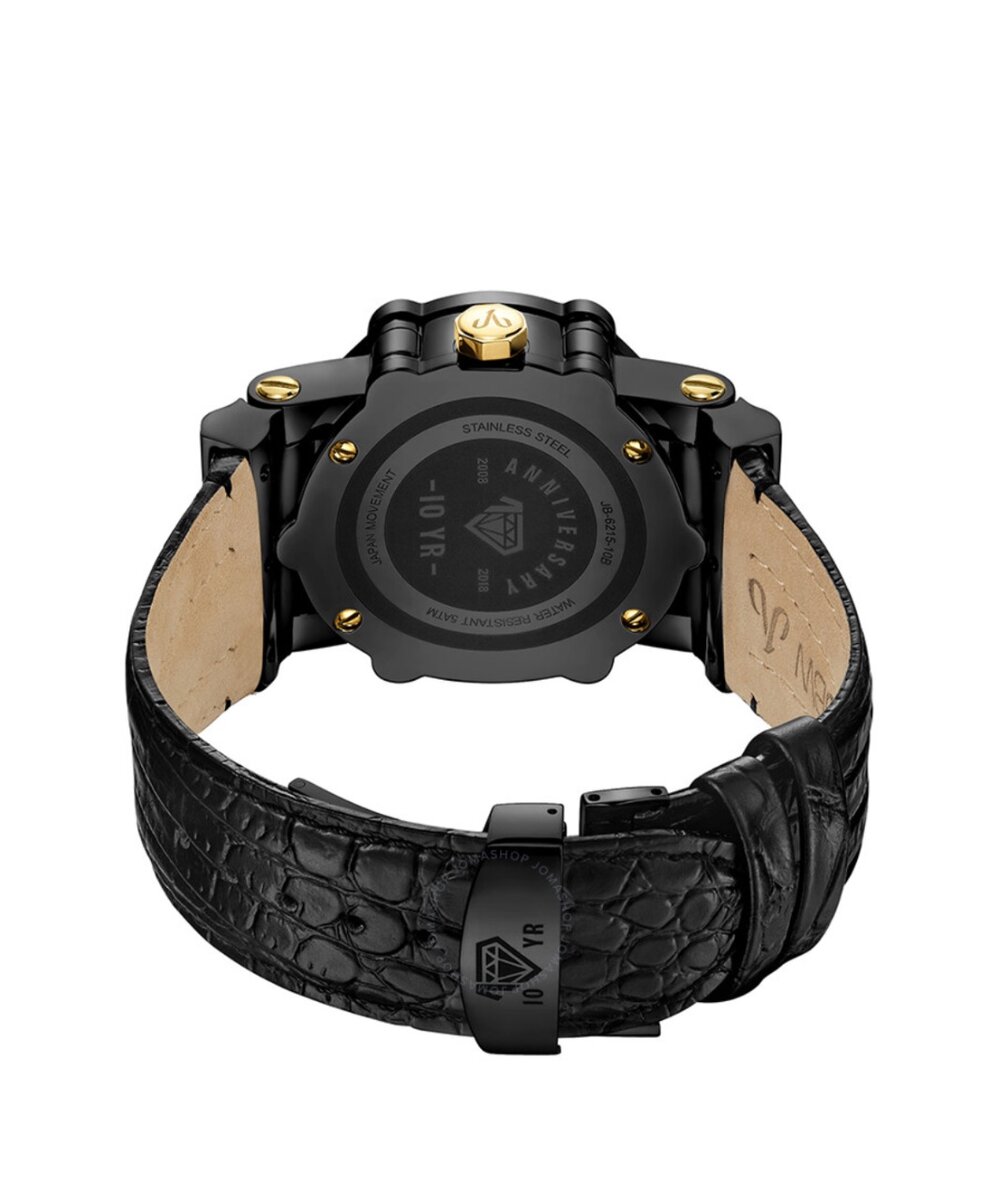 JBW Men's 10 YEAR Anniversary Phantom Diamond & Chronograph