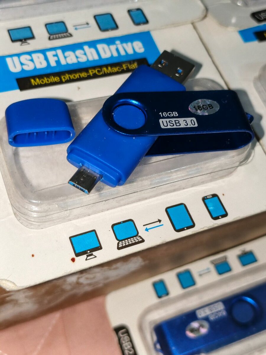 Clé USB 3.0 16Gb (microUSB)