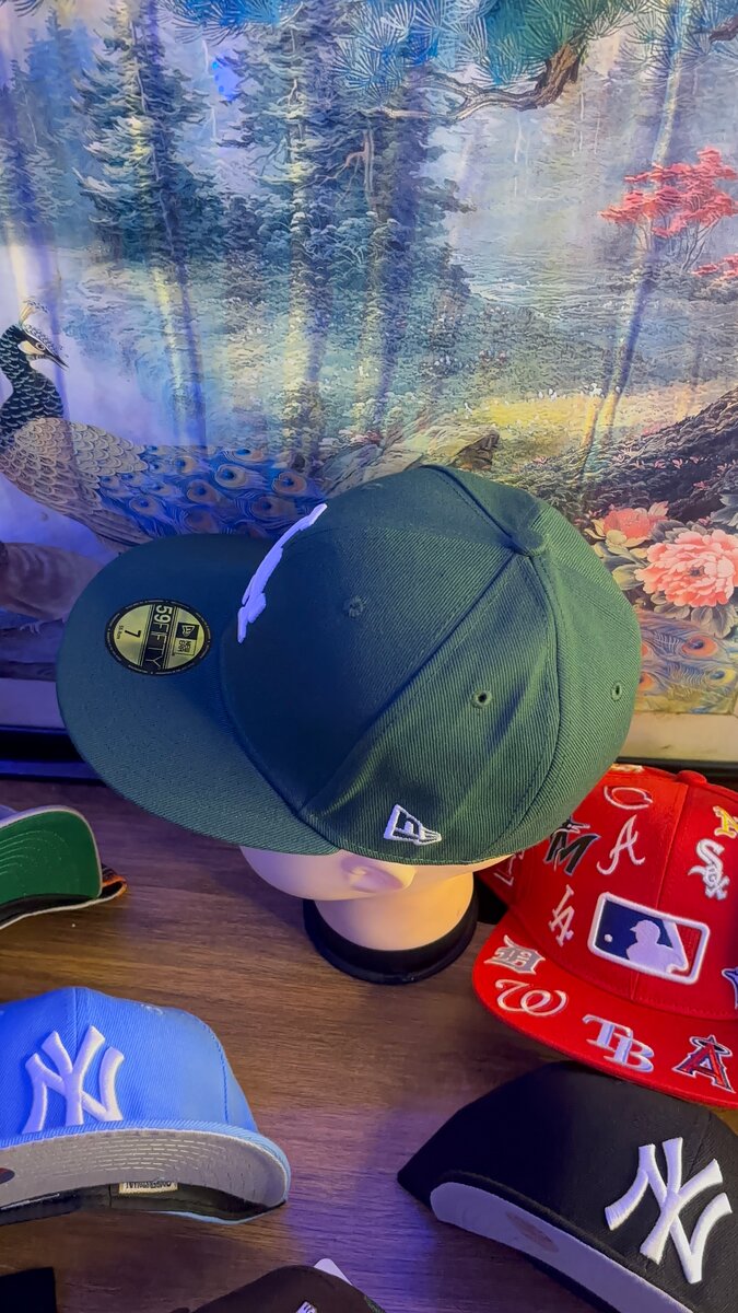 Casquette verte LA Dodgers