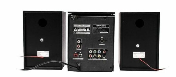 NASCO Enceintes PC 2.1 Noir