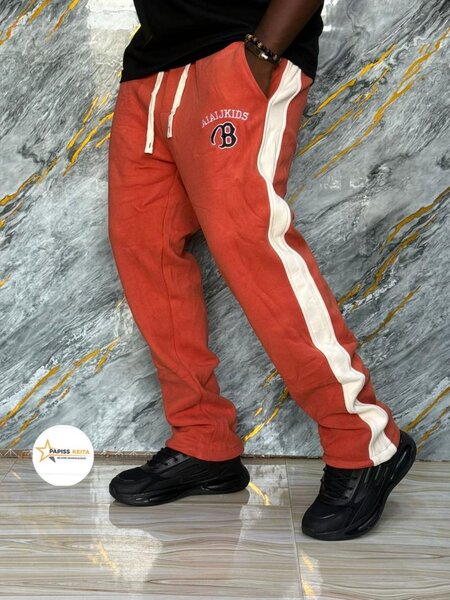 Pantalon de sport rouge enfant