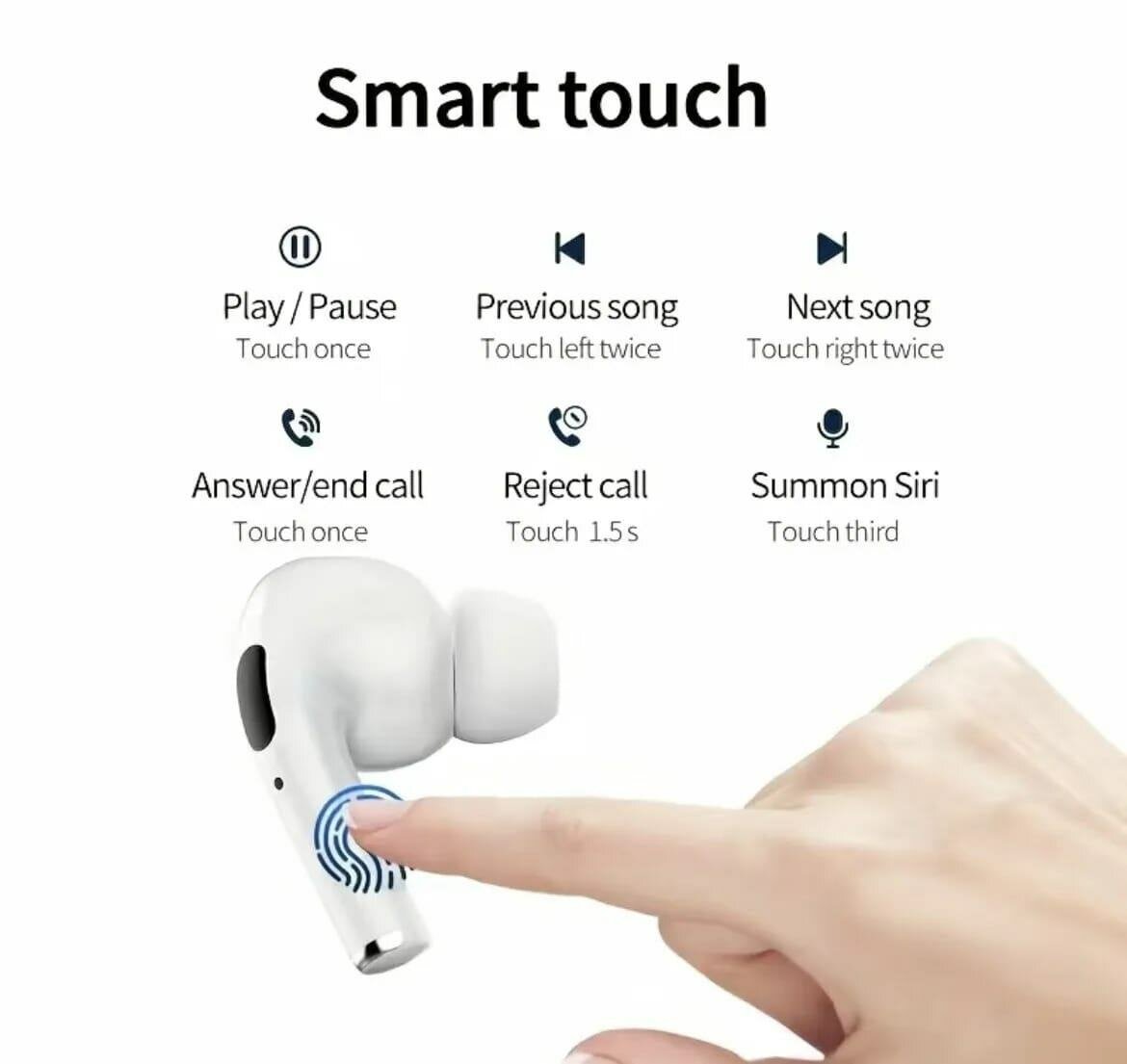 Air Pro TWS Earbuds Wireless buds I12 Noise Cancellation woo