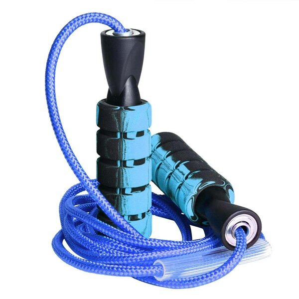 Corde à sauter fitnesNoir-Bleu