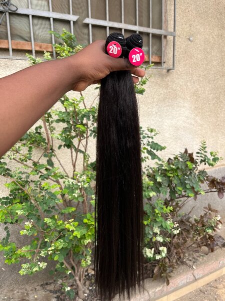 Cheveux naturels 20 pouces