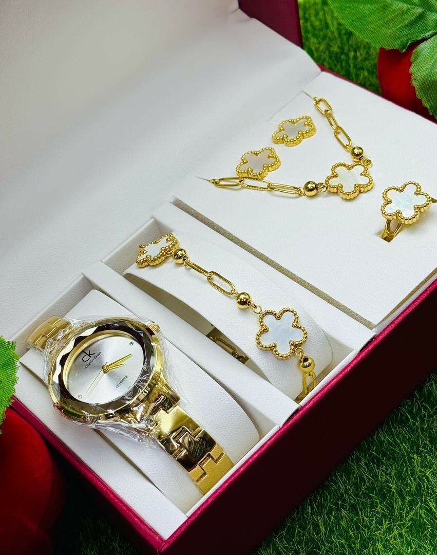 Set de Montre et Bijoux Éclatant