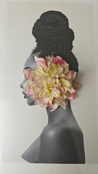 Boucle d'oreille en fleurs