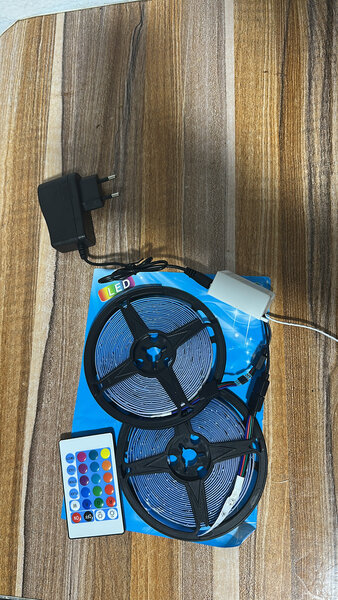 Rubans LED multicolores avec télécommande