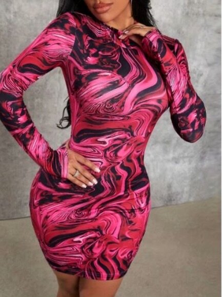 Pink Psychedelic Pattern Sexy