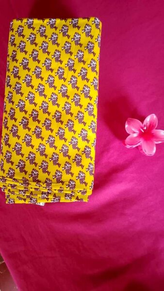 Tissu imprimé en coton