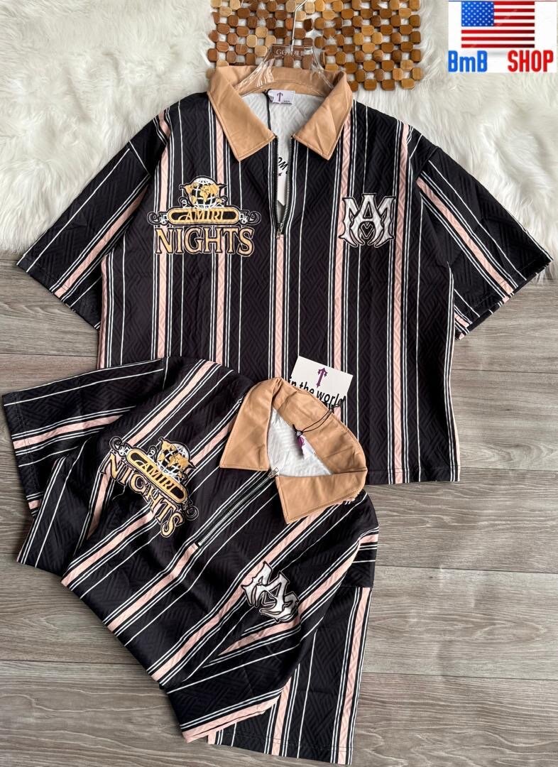 Chemises à rayures rétro