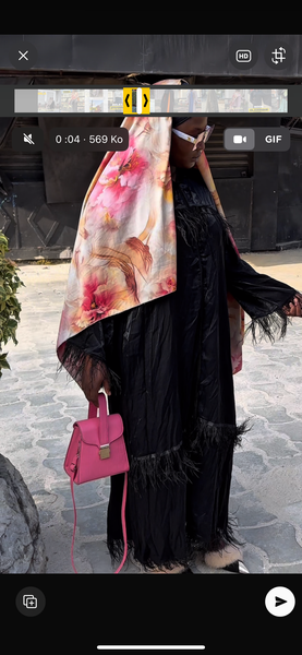 Robe élégante modeste