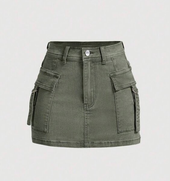 Jupe cargo femme chic