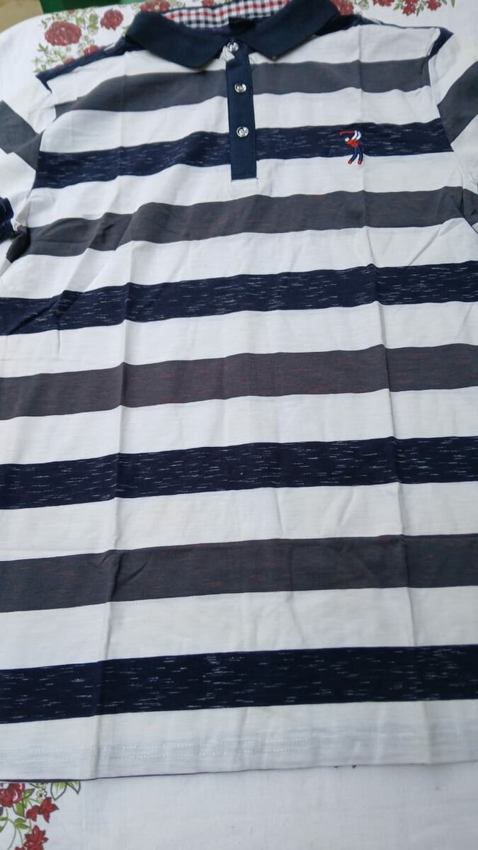 Polo rayé classique homme