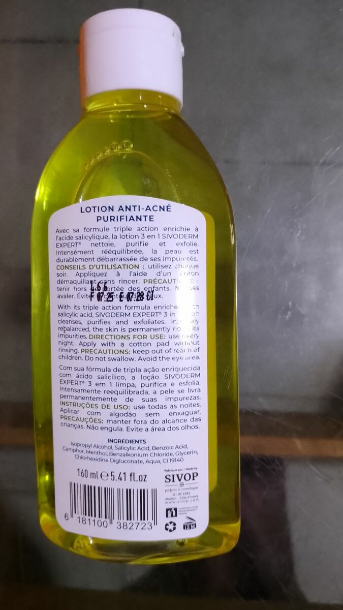 Sivoderm Lotion Anti-Acné Purifiante