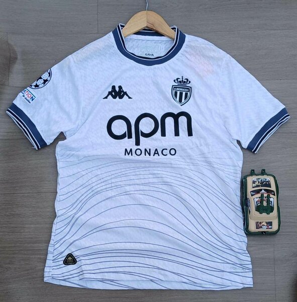 Maillot de Football Monaco Blanc