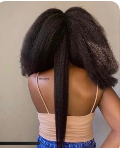 Ensemble soins cheveux naturels