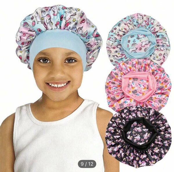 Bonnets de nuit enfants imprimés