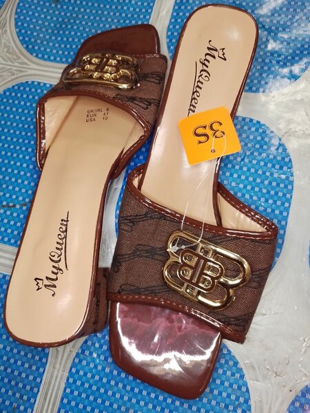 Mules Femme Élégantes Marron