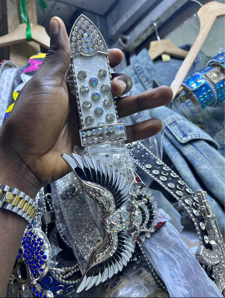 Ceinture strass pour femme