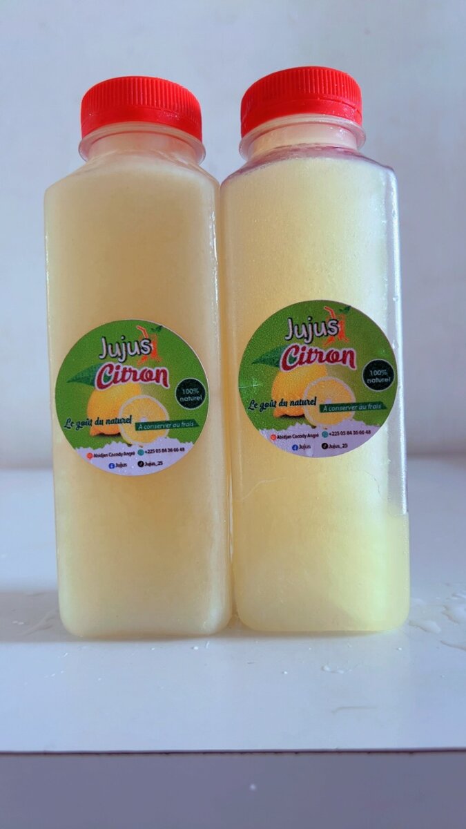 Jus Citron Naturel 100%