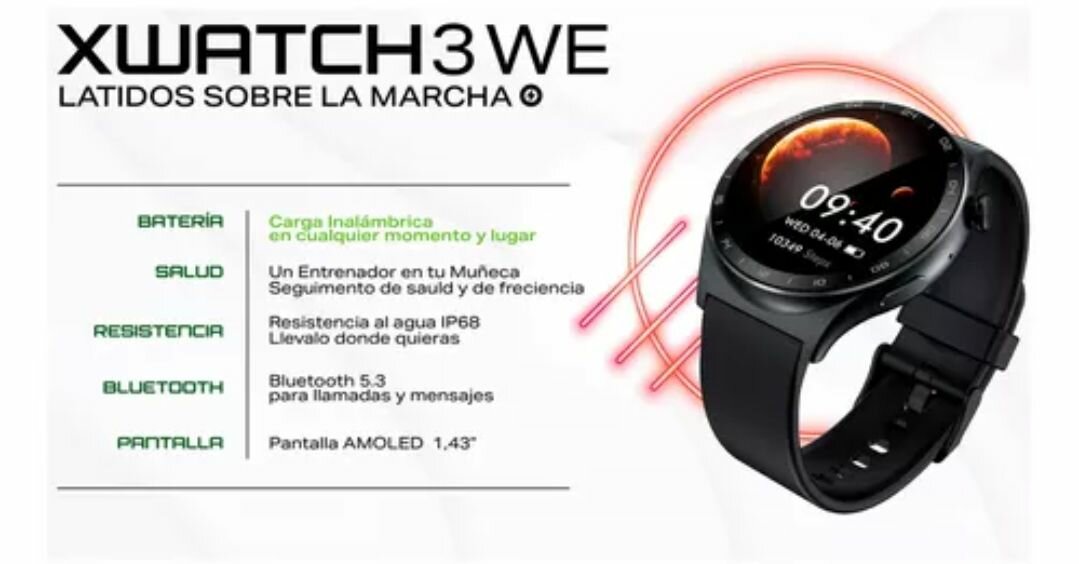 Montre connectée Inifinix Watch 3WE