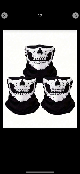 Écharpe multifonction crâne