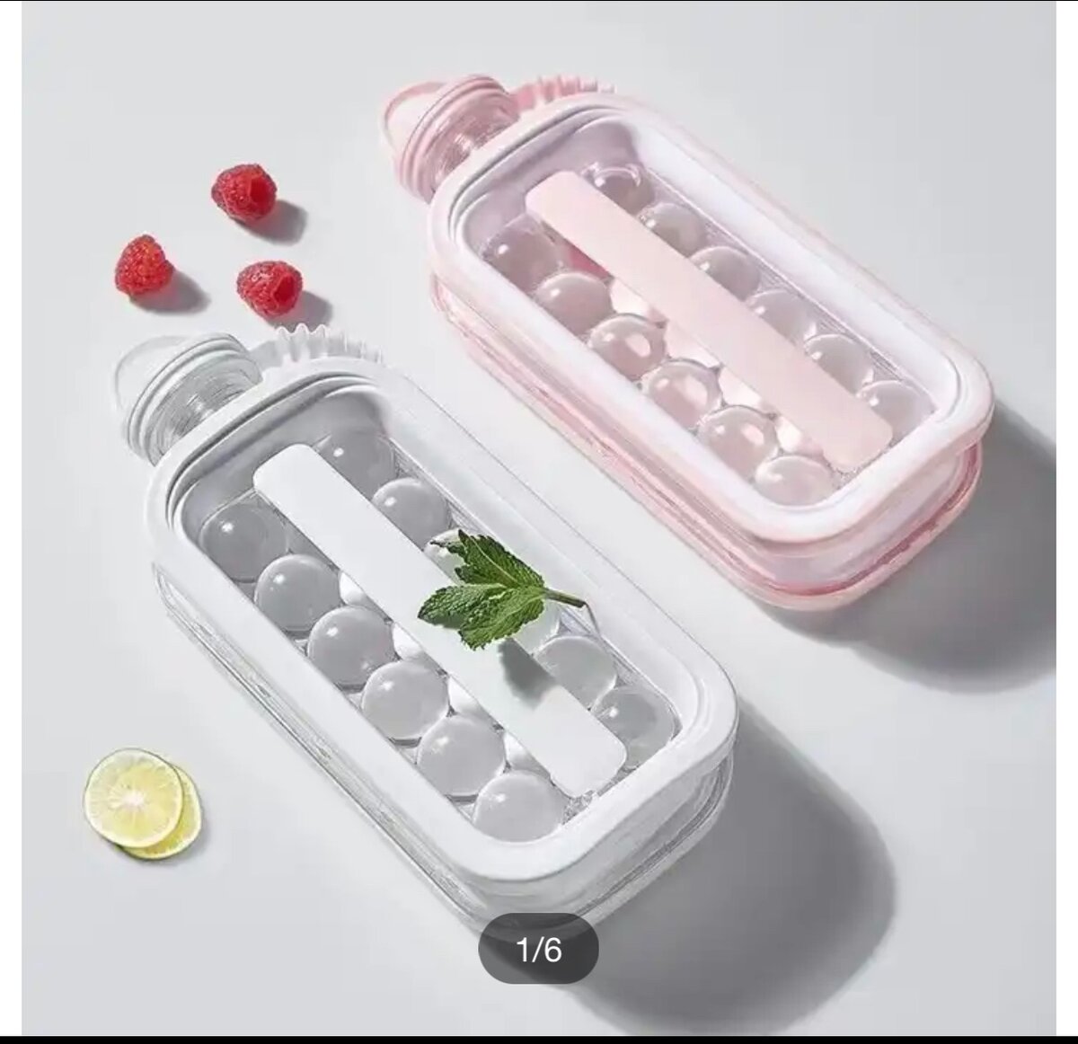 Ice cube making bottle