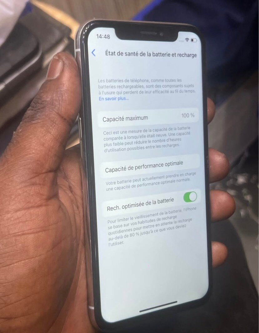 iPhone X 64GB Argent Reconditionné