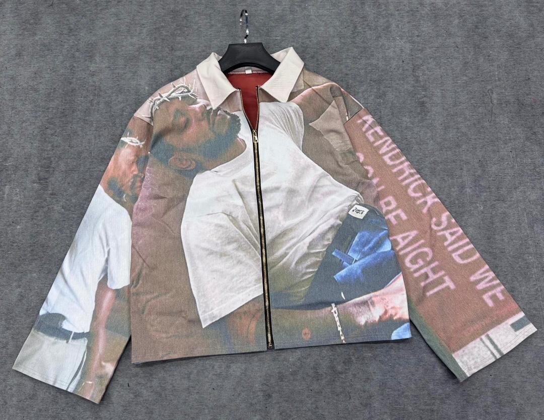 Veste imprimée artistique unisexe