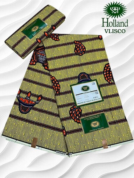 Tissu Wax Vlisco Hollandais