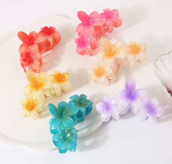 Pinces à cheveux en fleur
