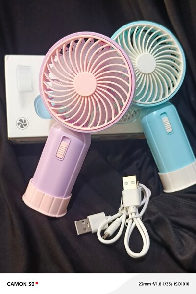 Ventilateur portable USB coloré