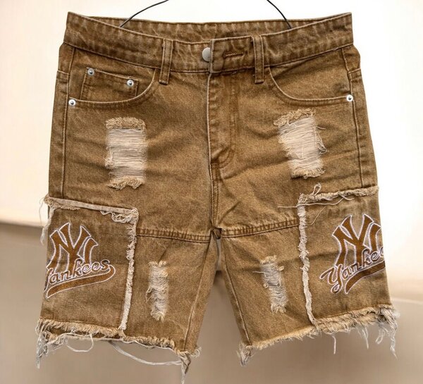 Shorts en jean décontracté