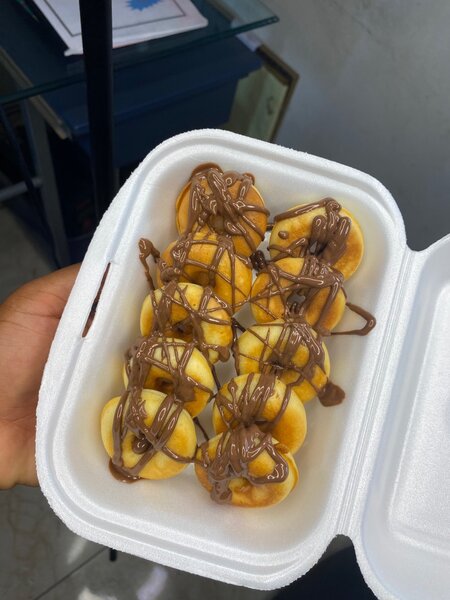 Mini donuts au Nutella