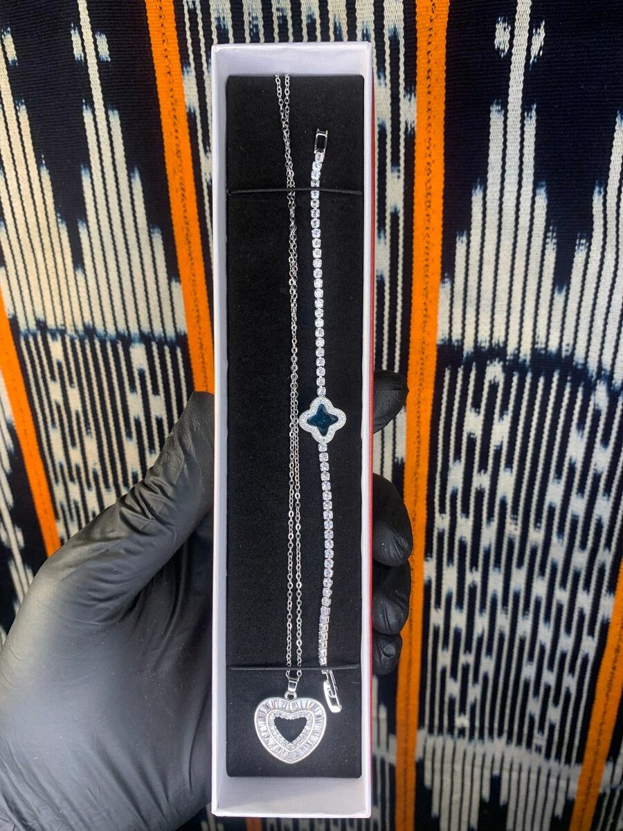 Silver Heart Pendant Necklace