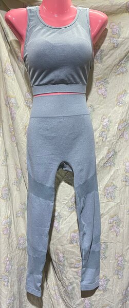 Ensemble de sport sans couture femme