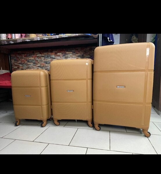 Valise Vintage en Cuir Marron