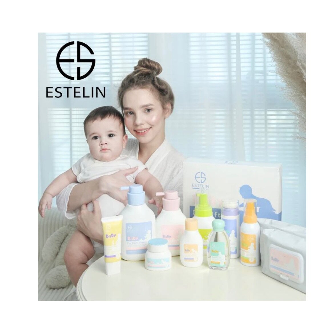 Set Cadeau Soins Bébé Estelin