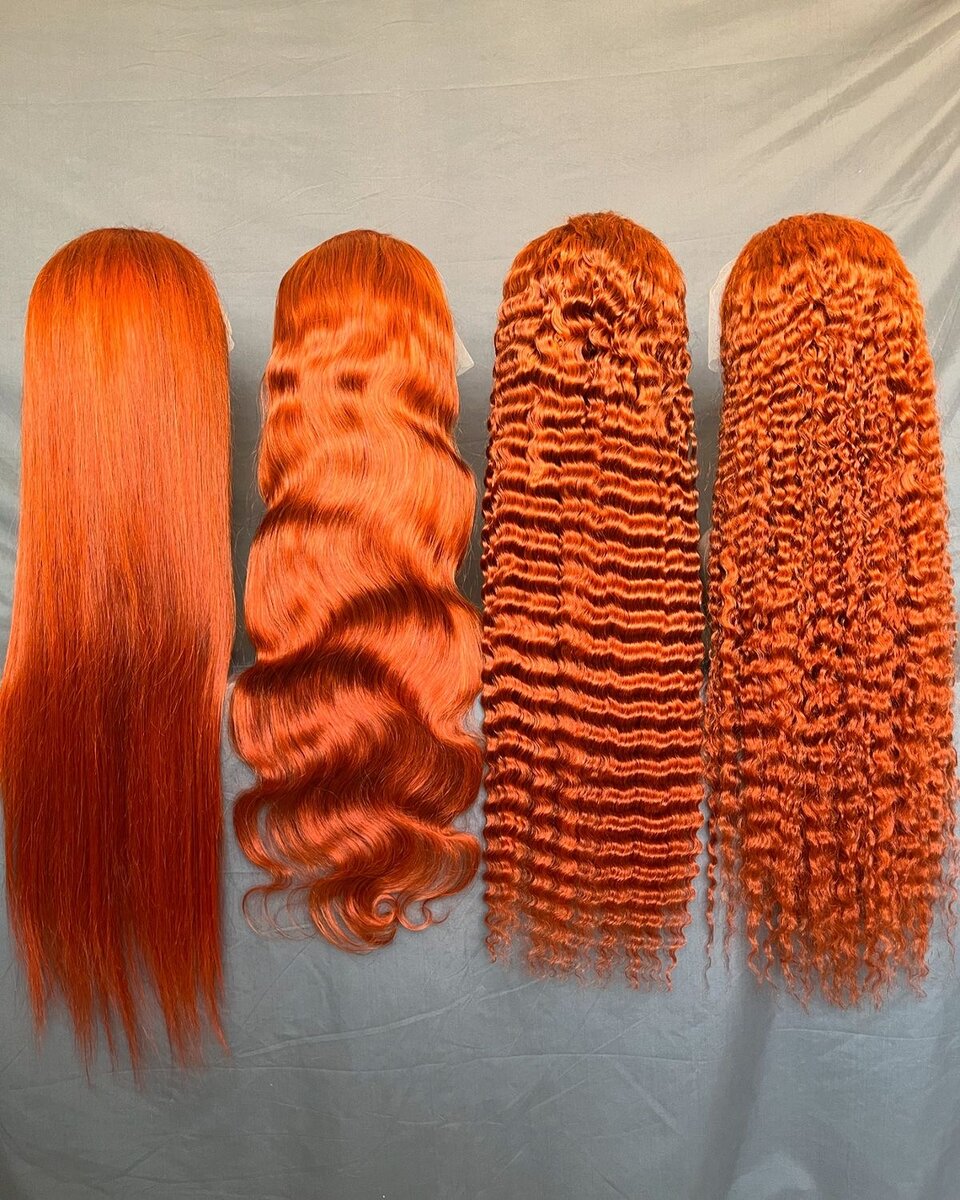 Perruques synthétiques droites