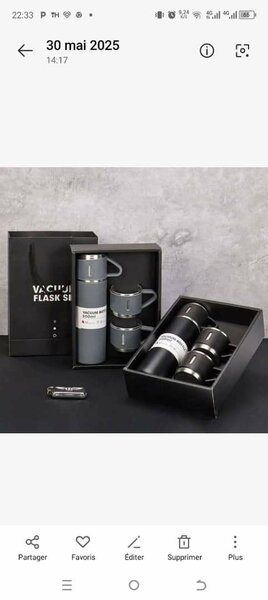 THERMOS ISOTHERME 3 EN 1